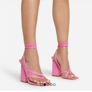 EGO hot pink heels